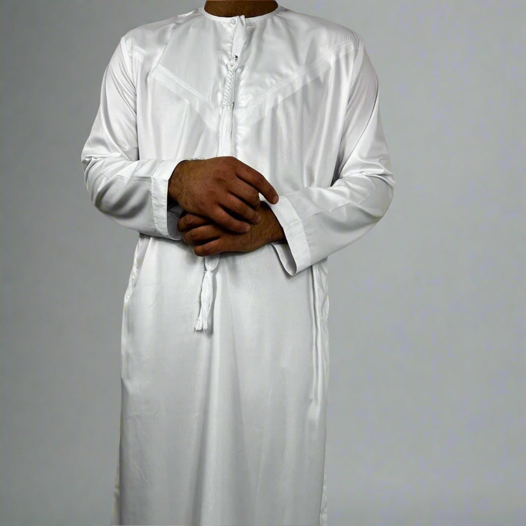 White Emarati Thobe