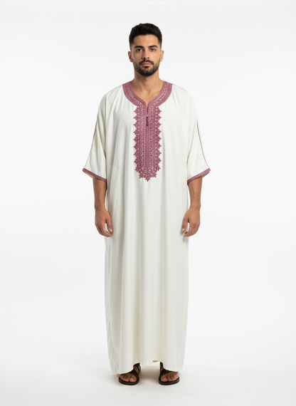 Royal White Moroccan Gandoura Collection