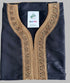 Classic Black Moroccan Thobe