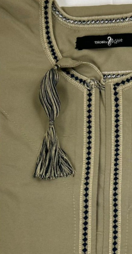 Sage Green Omani Thobe for boys