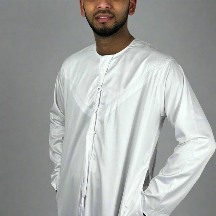 White Emarati Thobe