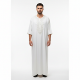 Royal White Moroccan Gandoura