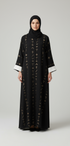 Black Greek Abaya