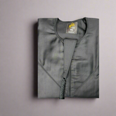 DELUXE EMARATI SILVER THOBE