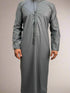 DELUXE EMARATI SILVER THOBE
