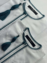  OMANI WHITE AND EMERALD GREEN | BOYS 