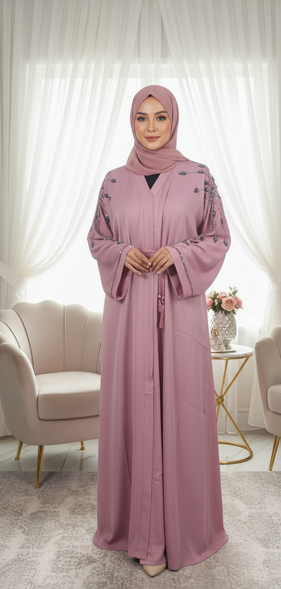 Cherry Blossom Abaya