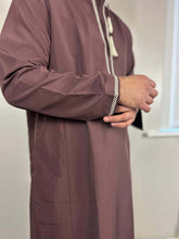 OMANI SULTAN DARK MAROON AND GOLD